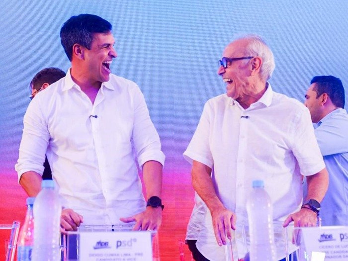 Cícero Lucena anuncia Diogo Cunha Lima como pré-candidato a vice-governador