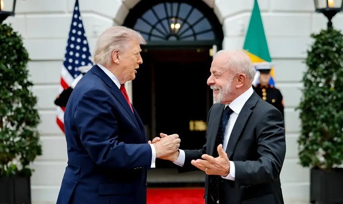Trump chama Lula de ‘dinâmico’ após reunião; brasileiro diz que encontro foi ‘muito positivo’