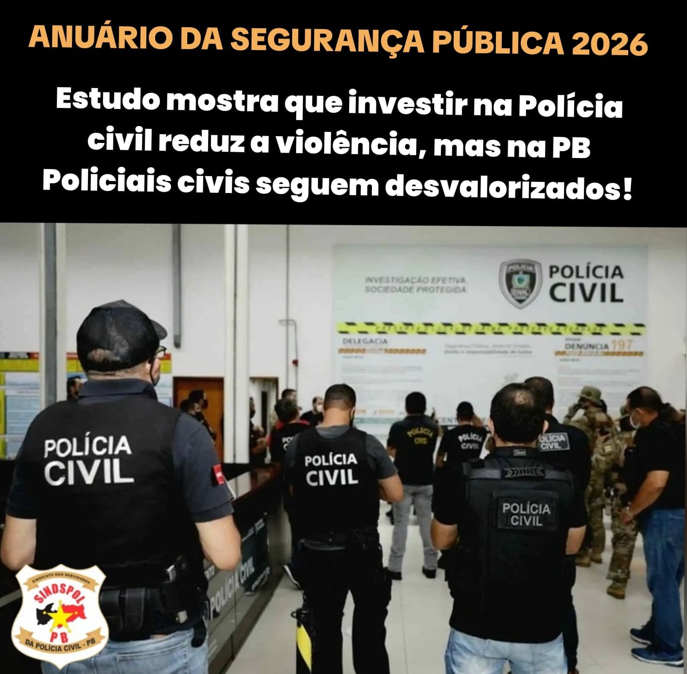O Anuário Brasileiro de Segurança Pública traz um recado importante: reduzir a violência passa pelo fortalecimento da investigação criminal.